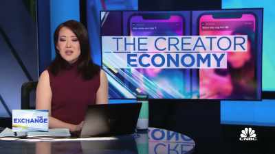 The creator economy
is the fastest growing type - TikTok, Boom.