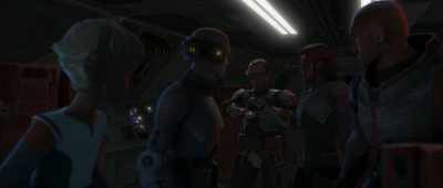 The creature is most likely
an Ordo Moon Dragon. - Star Wars: The Bad Batch