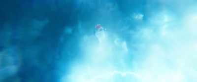 The creature will only allow
the true king to pass. - Aquaman
