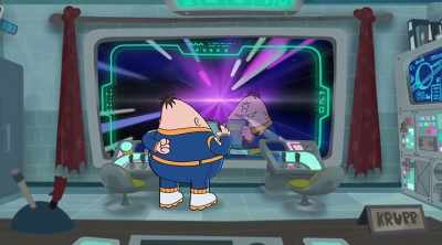 The crew is turning on her,
and soon they'll mutiny - The Epic Tales of Captain Underpants in Space