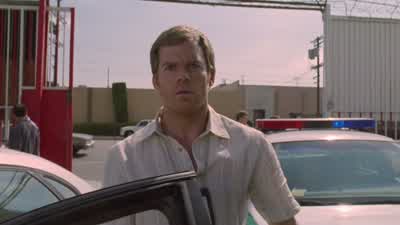 The crime scene. - Dexter