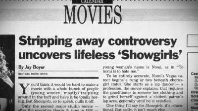 The critics at the time
who panned it, - You Don't Nomi