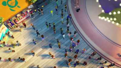 The crowd's already here. - LEGO Friends: Girls on a Mission