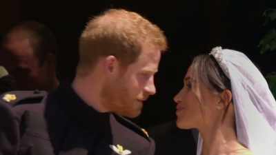 The crowds are all behind them - Elizabeth Windsor