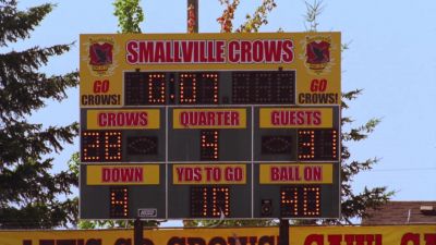 The crows are behind, 31 to 28, - Smallville