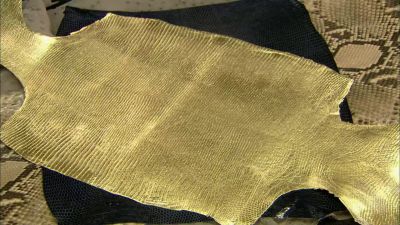 The cutter maintains the pattern
in place with a weight. - How It's Made
