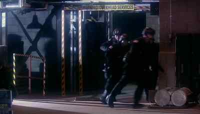 The Dalek's surrounded by a force field. - Doctor Who