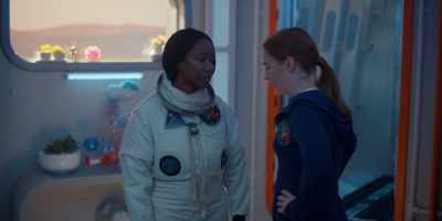 The damage to the air
lock has sealed us in, - Circuit Breakers