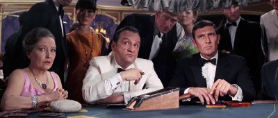 The dame can't pay up - On Her Majesty's Secret Service