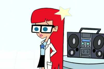 The dance-a-tron
is still a work in progress. - Johnny Test