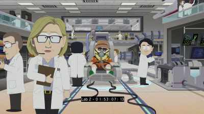 The date is November 3rd.
It is 2:07 p.m. - South Park: Post COVID