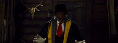 The day he met me. - The Hateful Eight