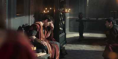 The day before the battle
at Actium, - Domina