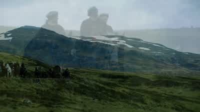 The days passed in a blur, turning into weeks. - Outlander