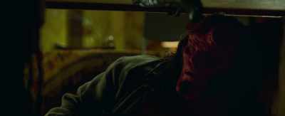 The dead might be afraid
of your demon ass, - Hellboy