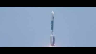 The Delta rocket carrying
a gamma ray telescope, - Universe