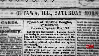 >> THE DEMOCRATIC PRESS MOCKS
LINCOLN FOR APPROPRIATING THE - Lincoln: Divided We Stand