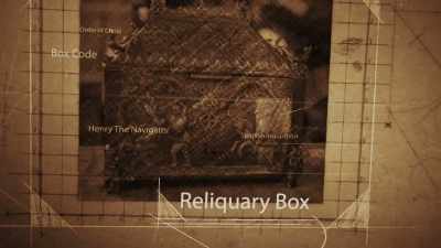 THE DESIGNS ON THE BOX
CERTAINLY MIRROR VERY, - Lost Relics of the Knights Templar
