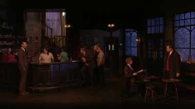 The devil? Me? How, dad?
- Howdo, Shirley - National Theatre Live: Hangmen