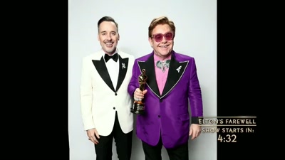 The difference now
is that I have a husband - Elton John Live: Farewell from Dodger Stadium