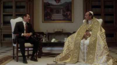 The difference is that I was elected
with 41 % of the votes. - The Young Pope
