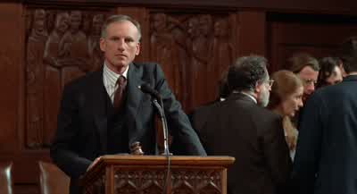 The disciplinary committee will take this matter under advisement in closed session. - Scent of a Woman