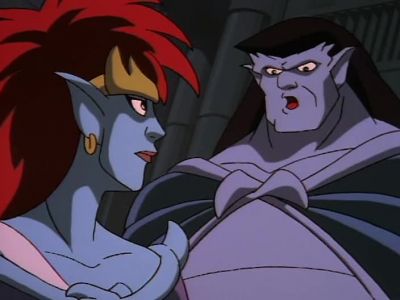 The disk will be well-guarded,
no doubt. - Gargoyles