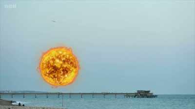 The distance between the Earth
and the sun - Secrets of Size: Atoms to Supergalaxies