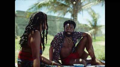 The docks. I moved this box
over here to over there. - Guava Island