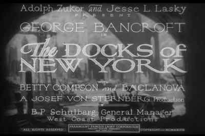 THE DOCKS OF NEW YORK - The Docks of New York