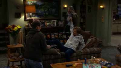 The doctor insisted on the boot
as a precaution, - The Conners