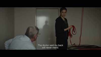 The doctor said my back
will never mend. - Dogs Don't Wear Pants