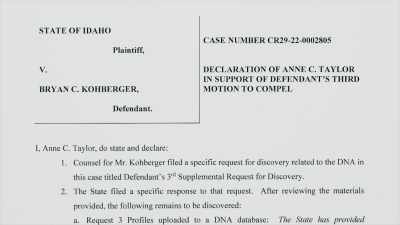 - The document
reads that there is - #CyberSleuths: The Idaho Murders