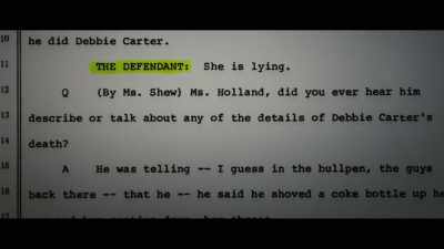 The documents, the paperwork itself,
was overwhelming. - The Innocent Man