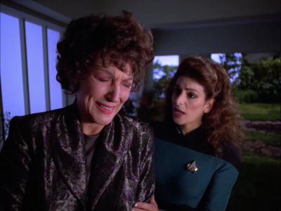 The dog got away. - Star Trek: The Next Generation