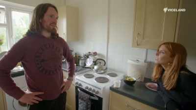 The dog loves his food - Stacey Dooley Sleeps Over