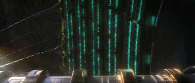 The domes have their own
life-support systems. - Alien Worlds