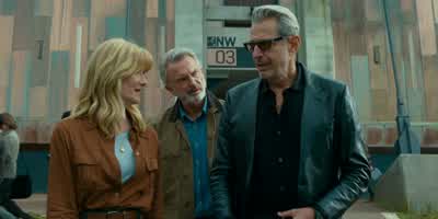 Uh the Doomsday Clock might be about out of timebut as they say it's always darkestjust before eternal nothingness - Jurassic World: Dominion