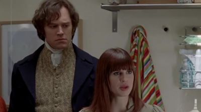 The door does not oblige It bloody well does - Lost in Austen