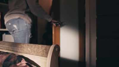  The door opens, - Phrogging: Hider in My House