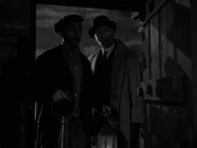 The door. - Frankenstein Meets the Wolf Man