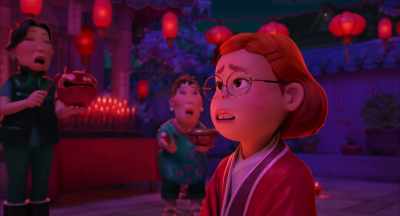 The door will open only if we
sing from our hearts. - Turning Red