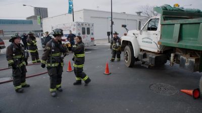 The driver raised the chute for me. - Chicago Fire