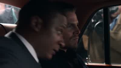 The driver will be here in a minute. - Arrow