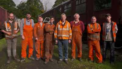 The driving force is Peter lund, - Great Rail Restorations with Peter Snow