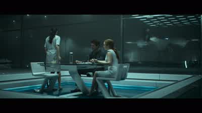 The drones killed her entire crew. - Oblivion