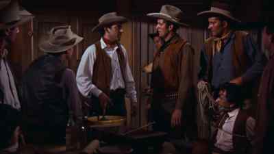 The Dude went in to take a bath. - Rio Bravo