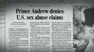 The duke has strongly
and repeatedly denied this. - Surviving Jeffrey Epstein