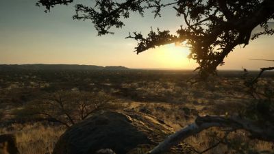 The dusty plains of Zimbabwe. - Earth at Night in Color