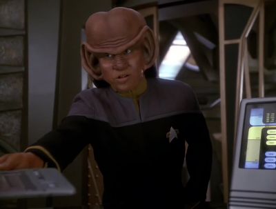 The duty roster, Colonel. - Star Trek: Deep Space Nine